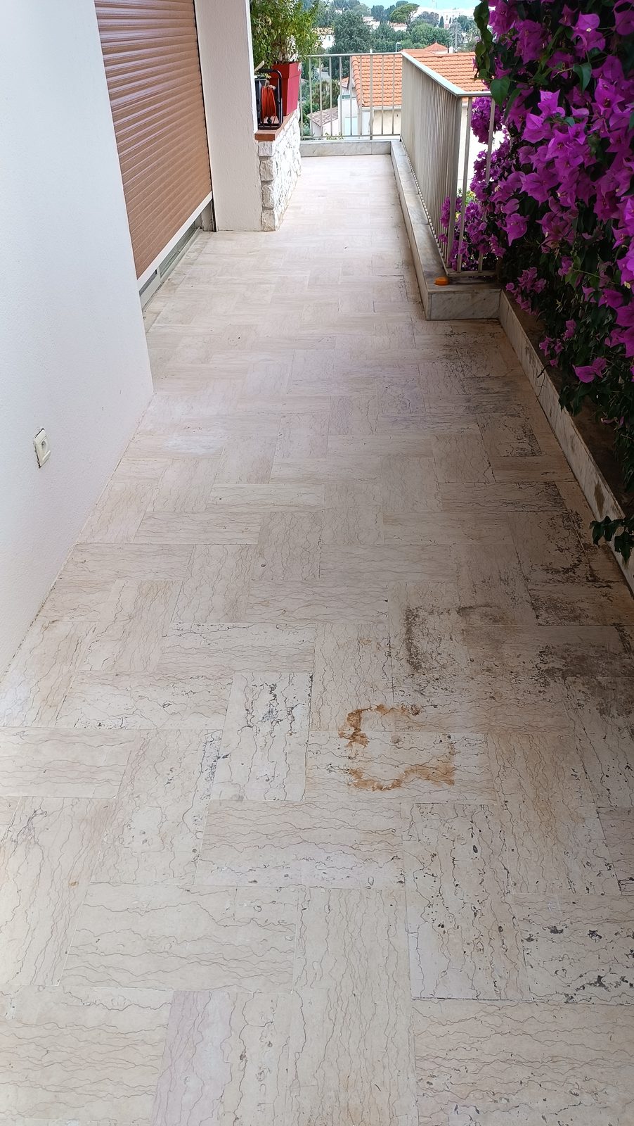 Rénovation marbre extérieur