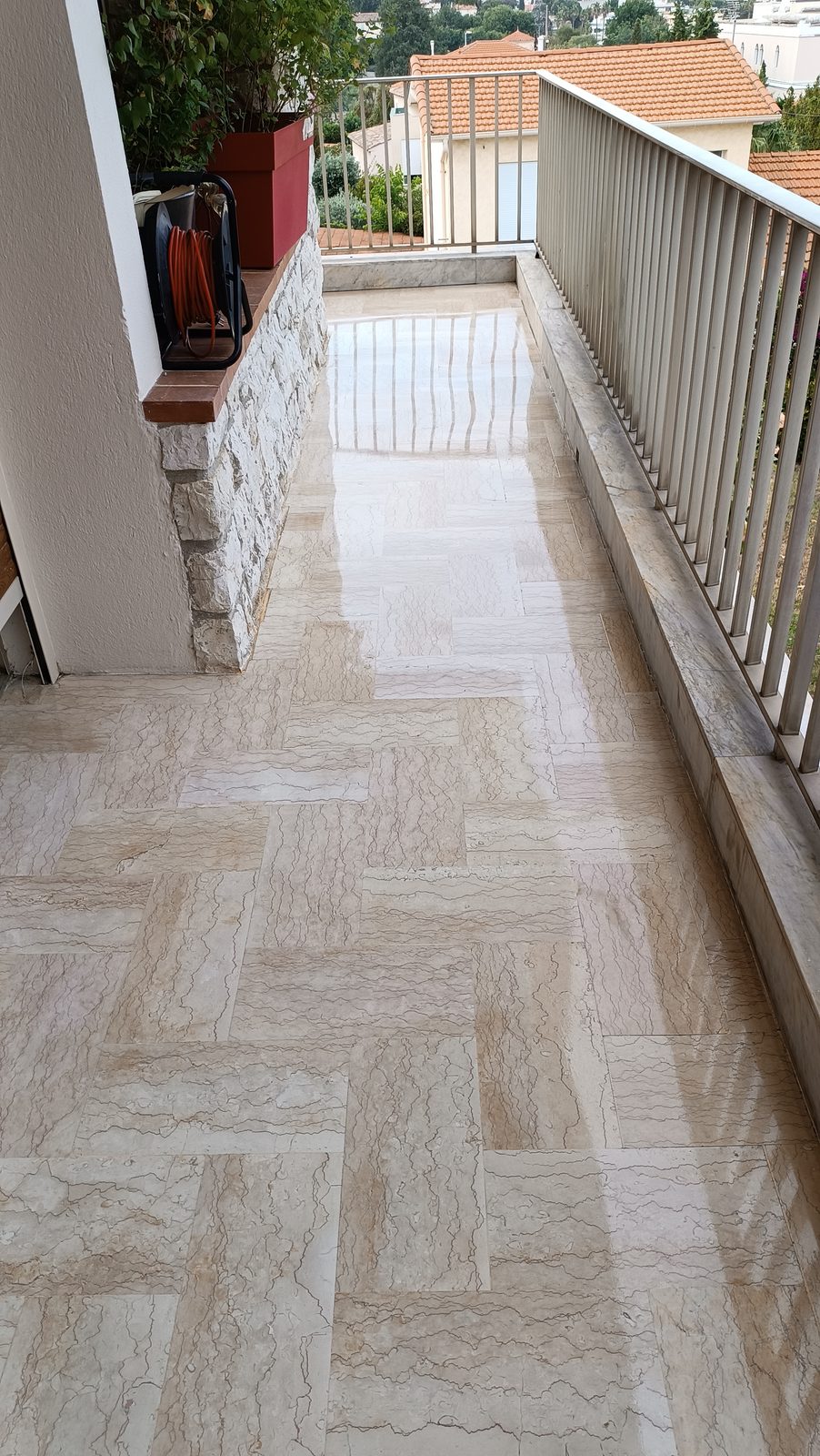 Rénovation marbre extérieur