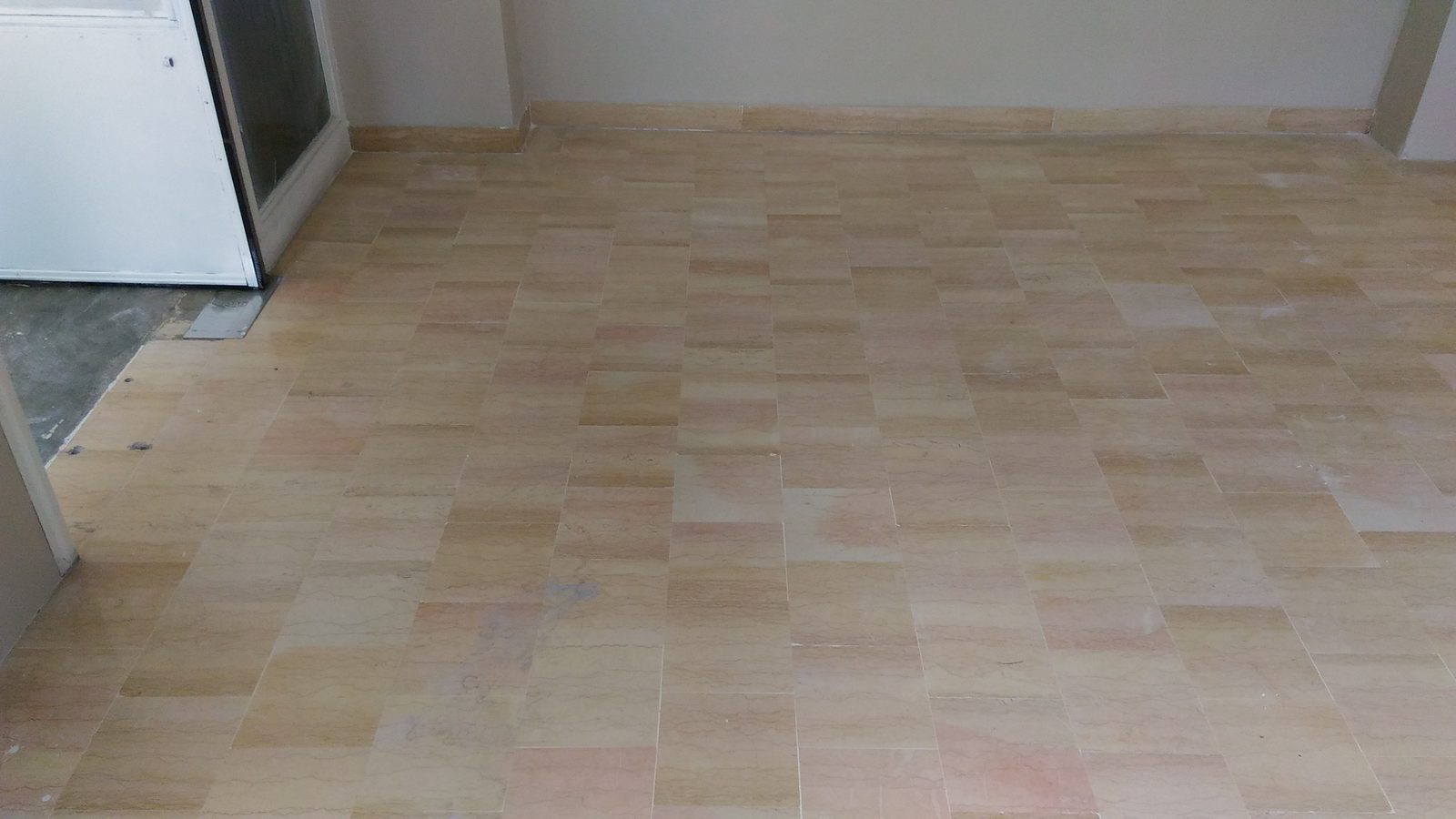Rénovation d'un marbre rose
